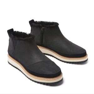TOMS - Womens Marlo Bootie BLACK size 8.5